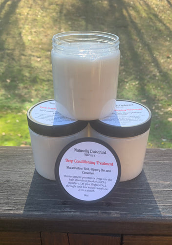 Marshmallow Root, Slippery Elm and Cinnamon Deep Conditioning Treatment