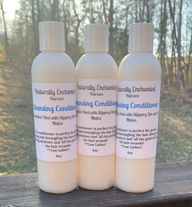 Marshmallow Root and Slippery Elm Cleansing Conditioner